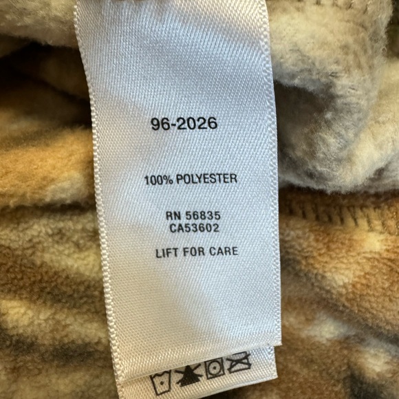 Cabela’s quarter zip fleece pullover WOODLANDS CAMO sz M - Picture 7 of 8